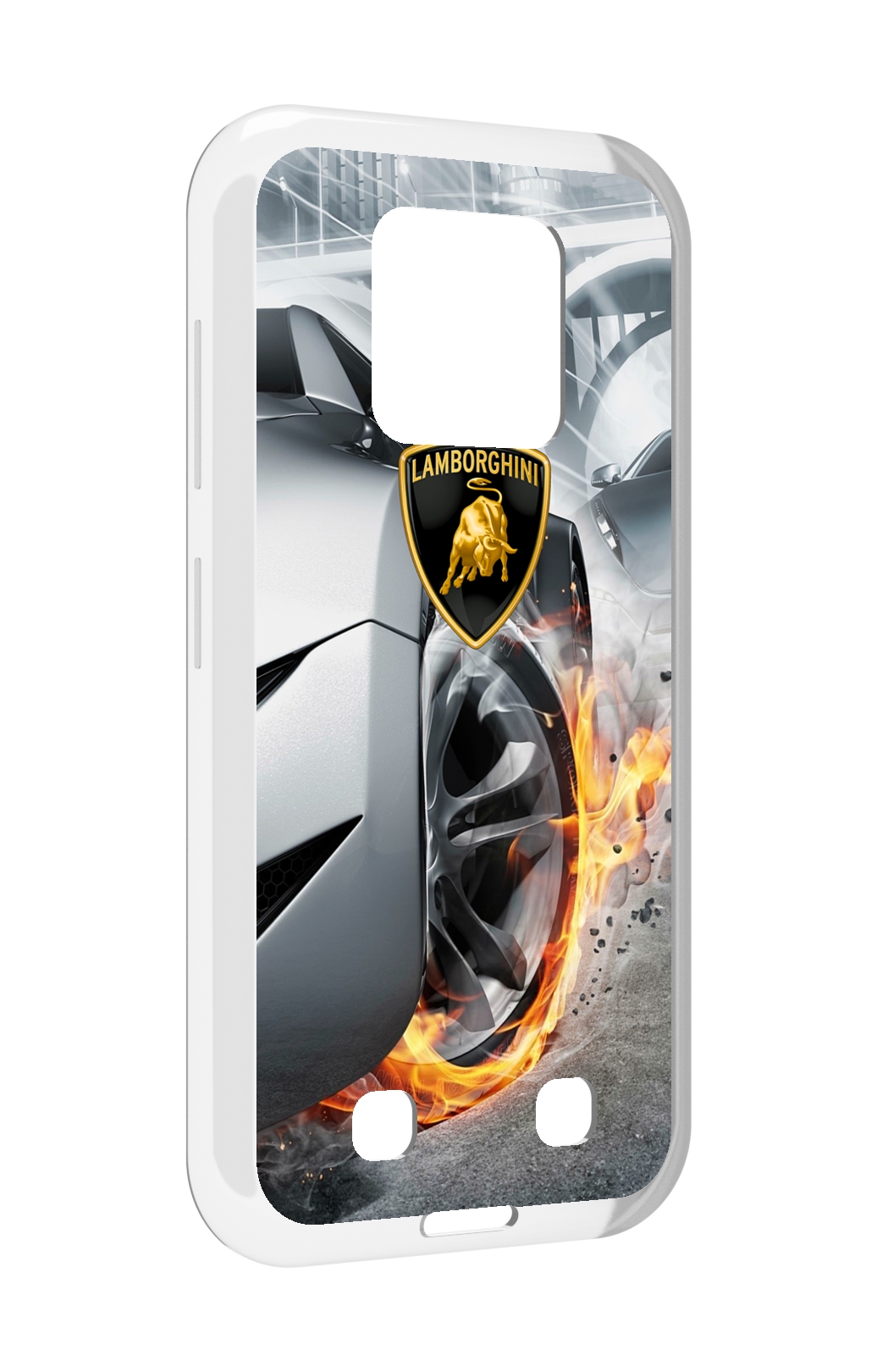 

Чехол MyPads Ламборгини мужской для Oukitel WP18, Прозрачный, Tocco