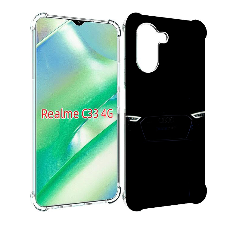 

Чехол MyPads audi 3 мужской для Realme C33 4G, Прозрачный, Tocco
