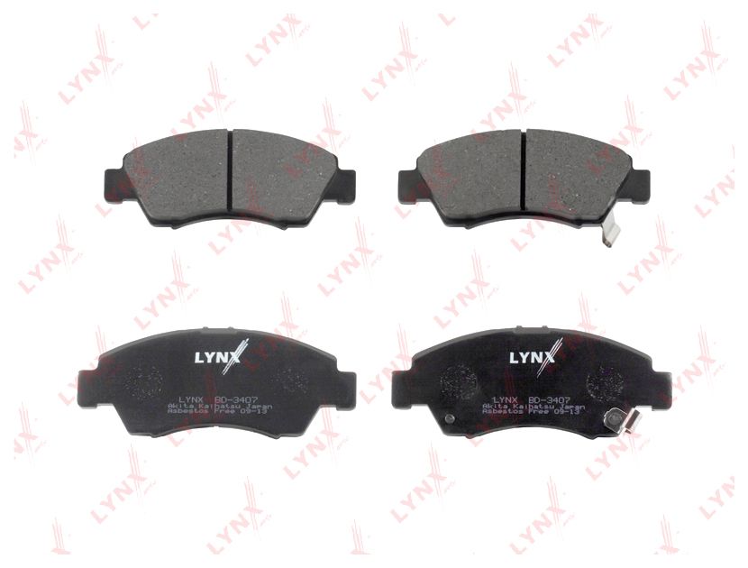 

Колодки тормозные передние дисковые Honda Civic VI/Civic VI Fastback/Civic VI Hatchback 91