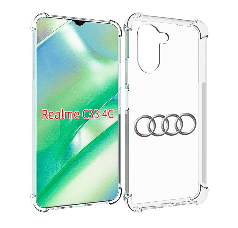 

Чехол MyPads audi-7 мужской для Realme C33 4G, Прозрачный, Tocco