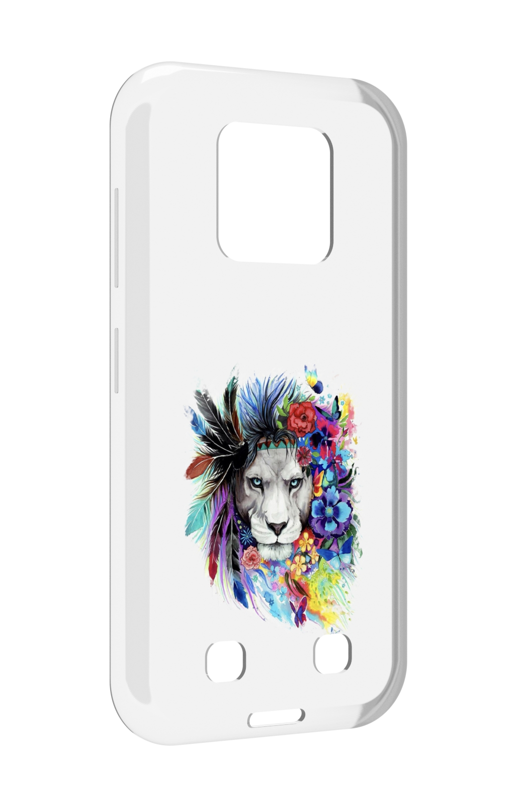 

Чехол MyPads Лев 2 для Oukitel WP18, Прозрачный, Tocco