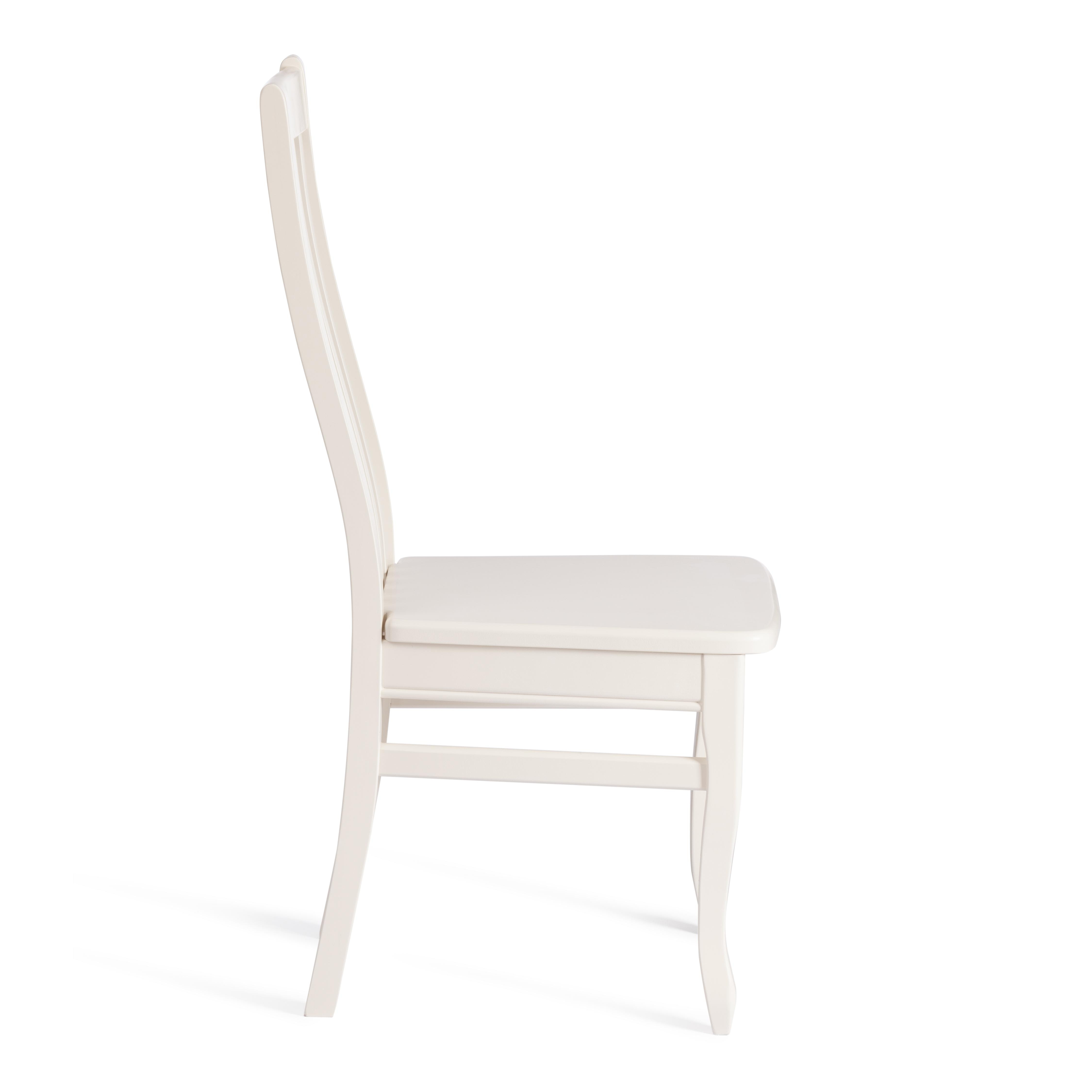 

Стул TetChair DOLCE жёсткое сидение бук, мдф, 40х46х100, Ivory white, DOLCE