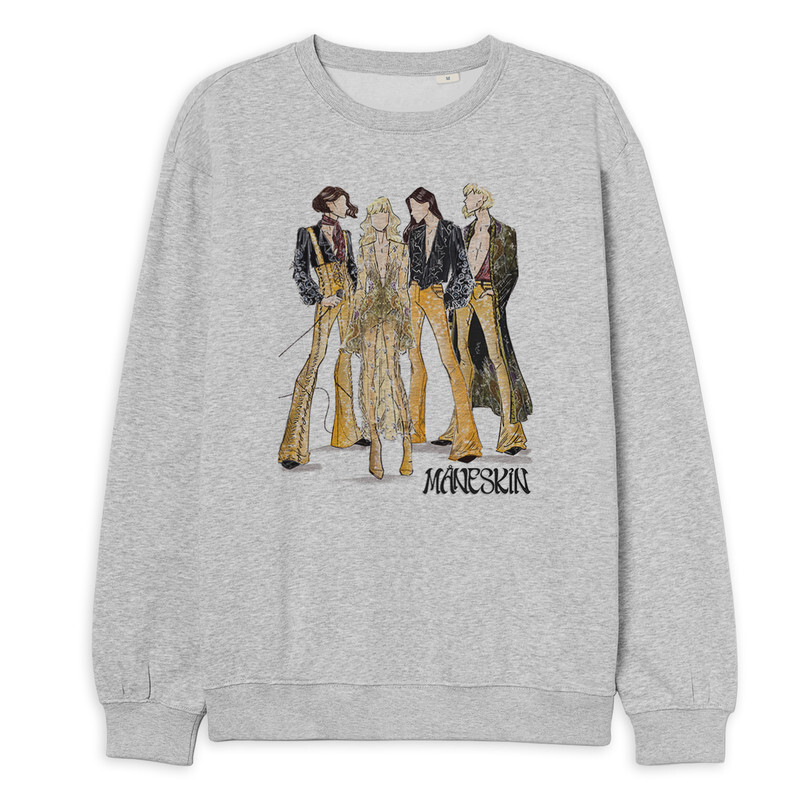 

Свитшот женский Dream Shirts MAN-789452-swi-1 серый 52 RU, MAN-789452-swi-1