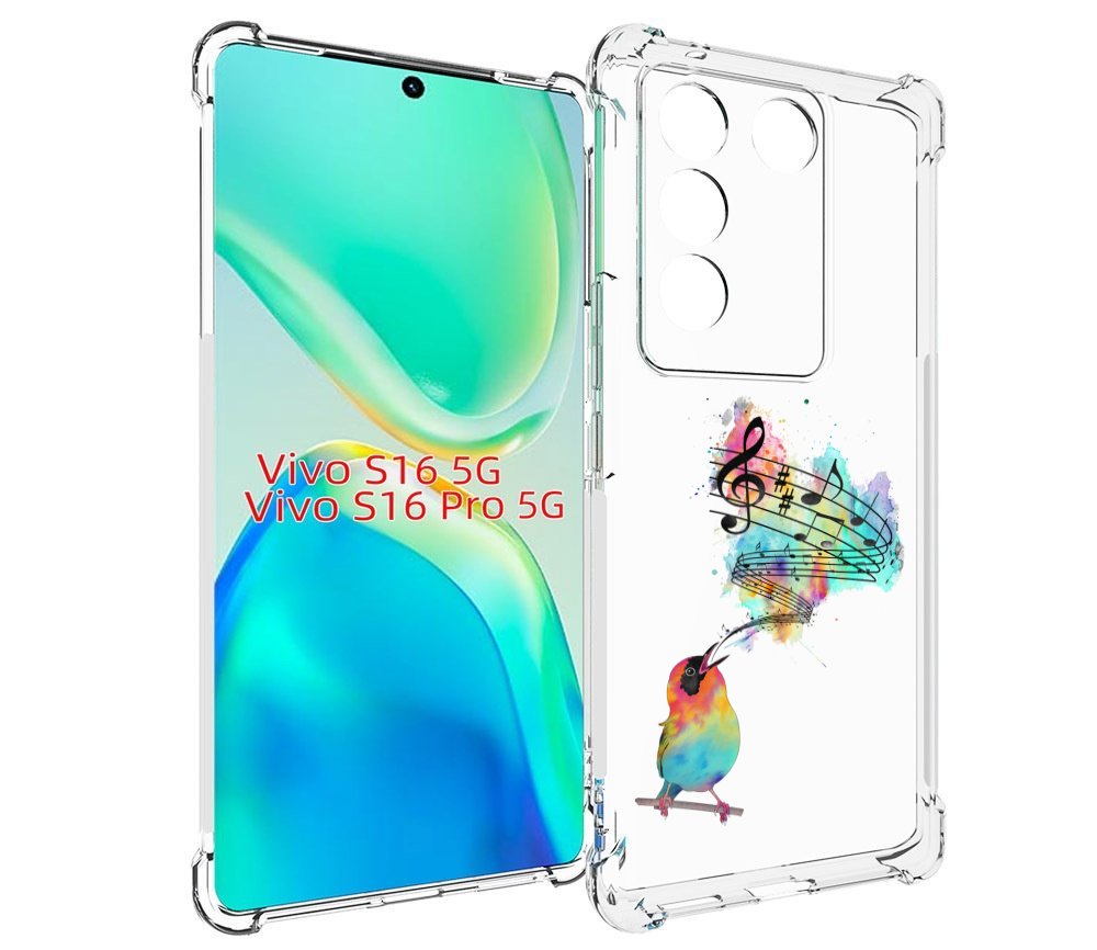 

Чехол MyPads певчая птичка для Vivo S16 5G / S16 Pro 5G / V27 / V27 Pro, Tocco