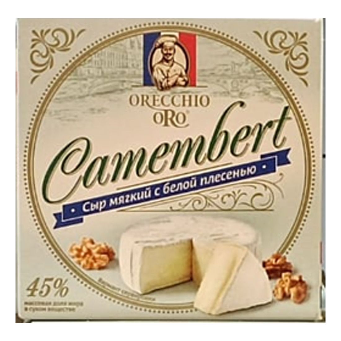 Сыр мягкий О'кей Orecchio Oro Камамбер 45% БЗМЖ 125 г