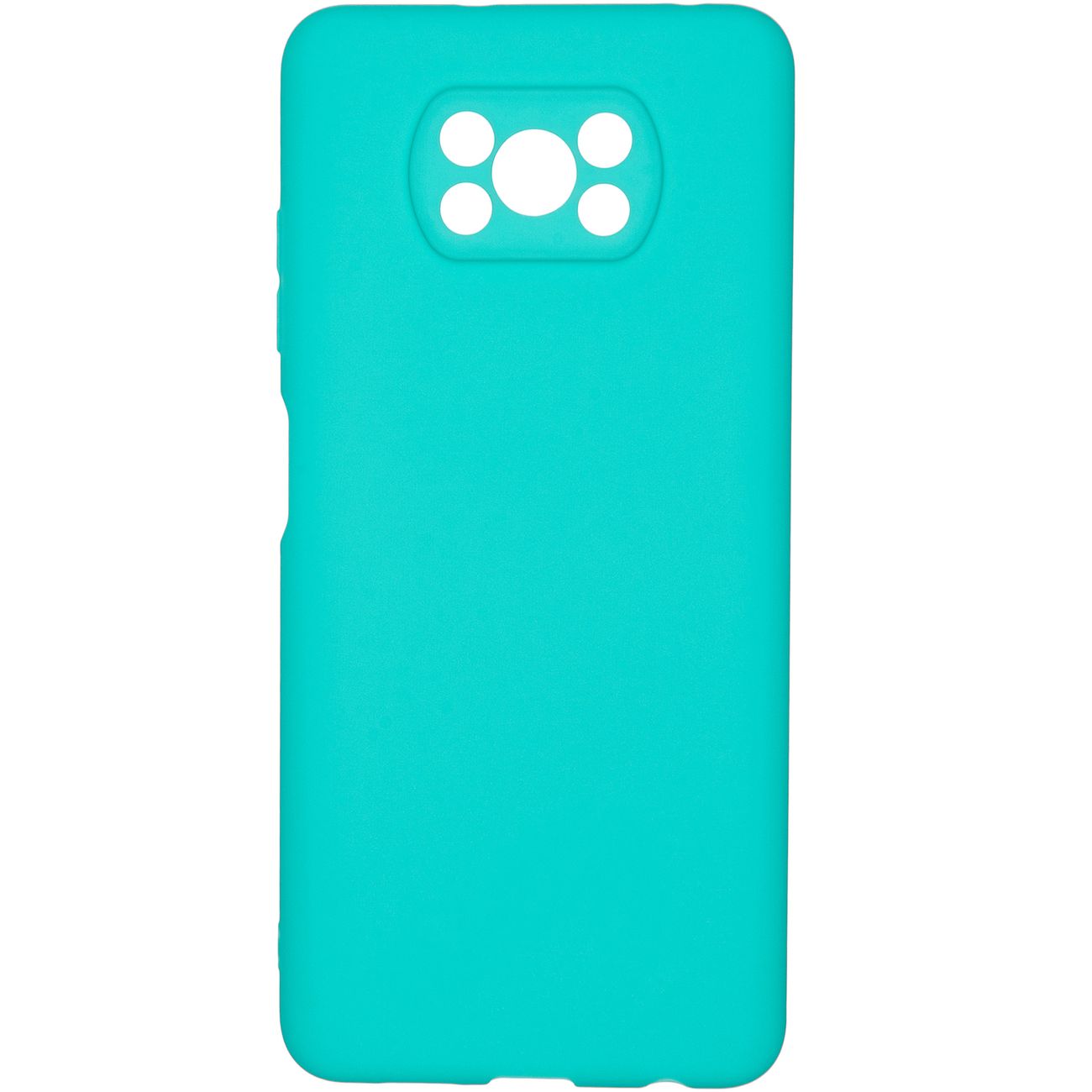 фото Чехол carmega для xiaomi poco x3 nfc candy blue (car-sc-xmx3tpubl)