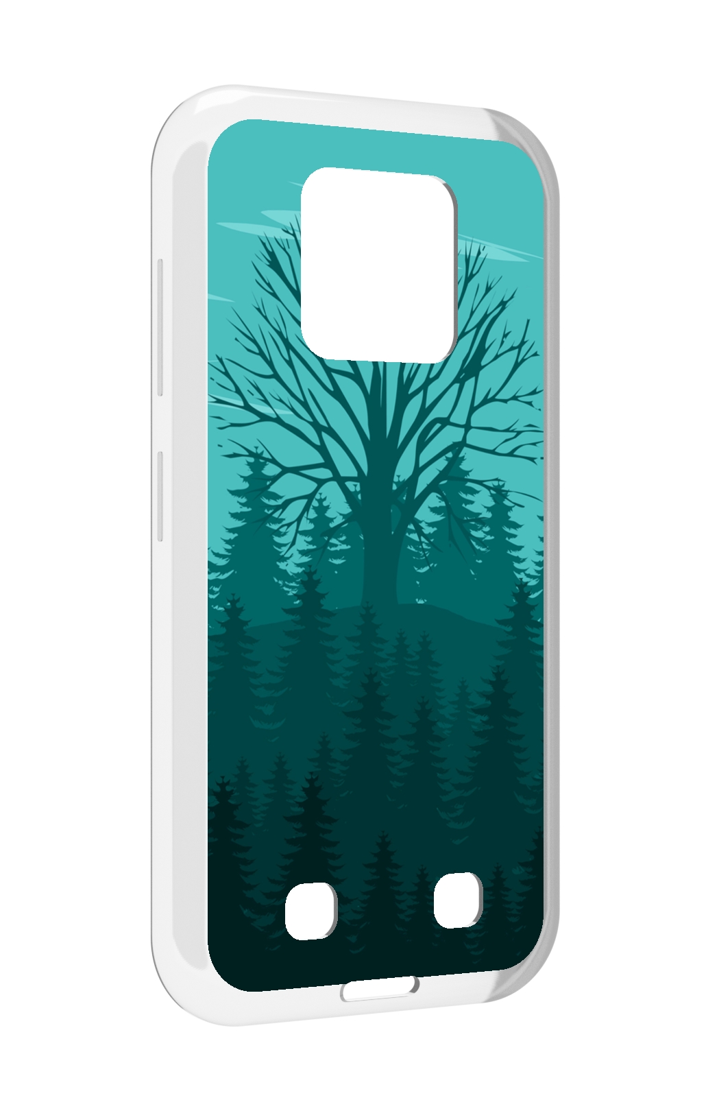 

Чехол MyPads Лес для Oukitel WP18, Прозрачный, Tocco