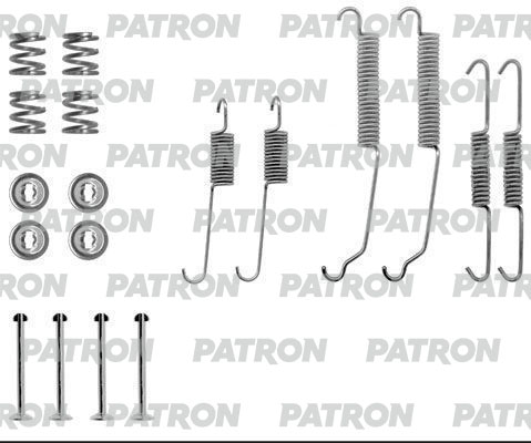 

Монтажный комплект тормозных колодок PATRON psrk0053