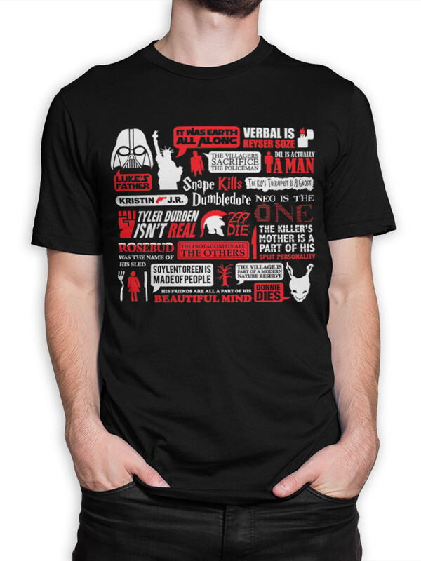 

Футболка мужская Dream Shirts Спойлеры 2207-spoiler222 черная M, Спойлеры 2207-spoiler222