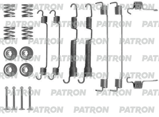 

Комплект монтажный тормозных колодок барабанных MITSUBISHI: SPACE STAR 98- PATRON PSRK0154