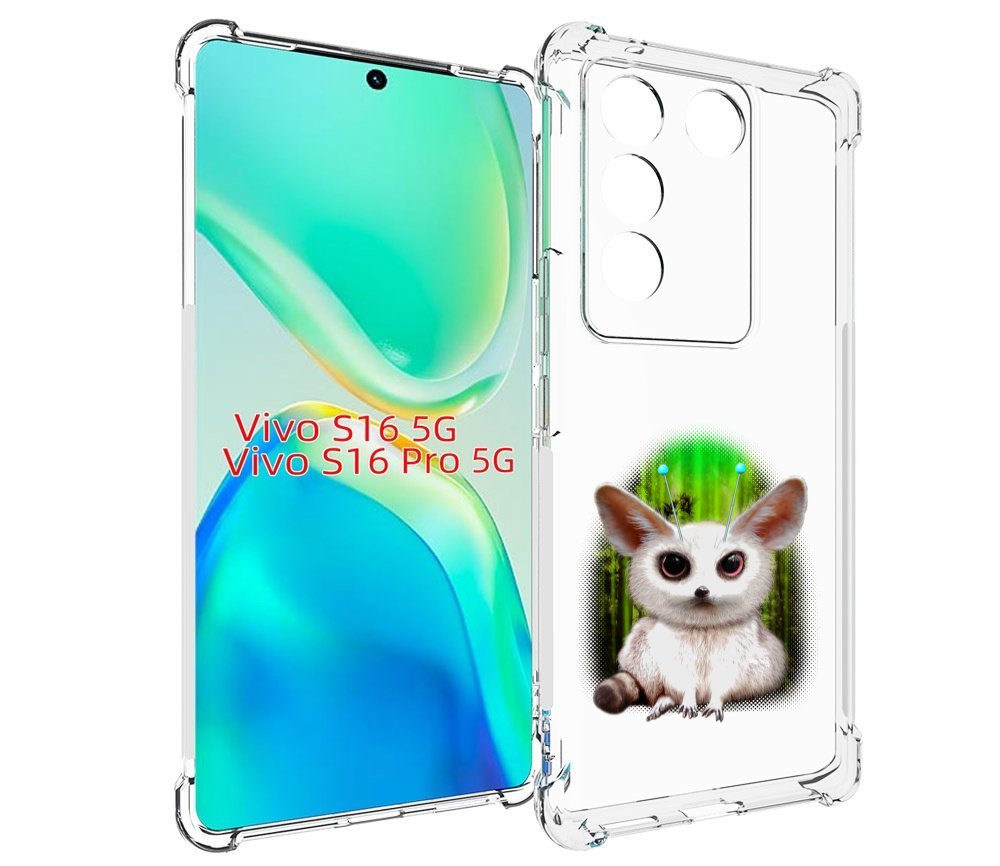 

Чехол MyPads пушистое животное для Vivo S16 5G / S16 Pro 5G / V27 / V27 Pro, Tocco