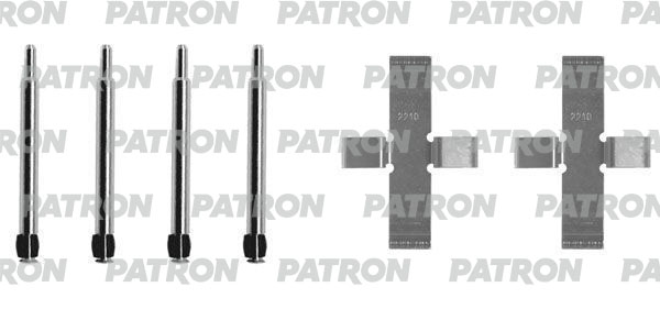 

Комплект тормозных колодок PATRON psrk1018