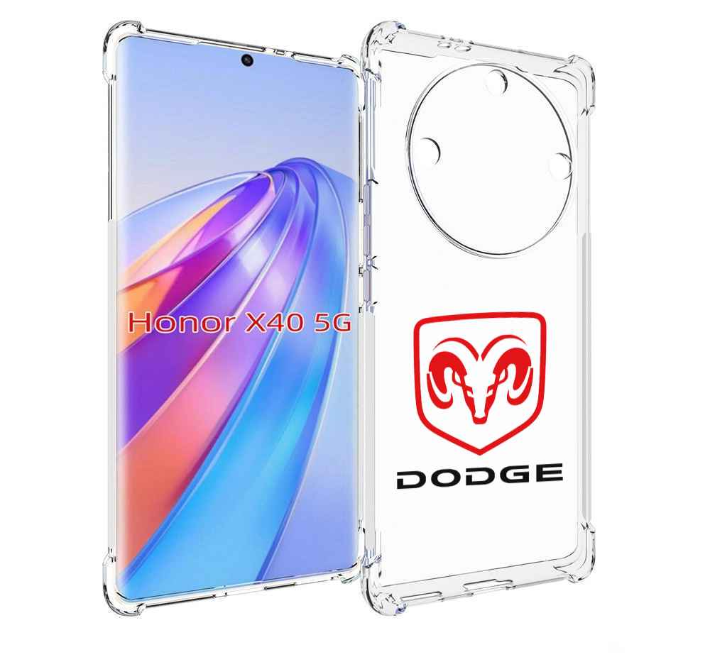 

Чехол MyPads dodge-2 мужской для Honor X40, Прозрачный, Tocco