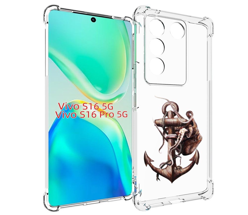 

Чехол MyPads ржавый якорь для Vivo S16 5G / S16 Pro 5G / V27 / V27 Pro, Tocco