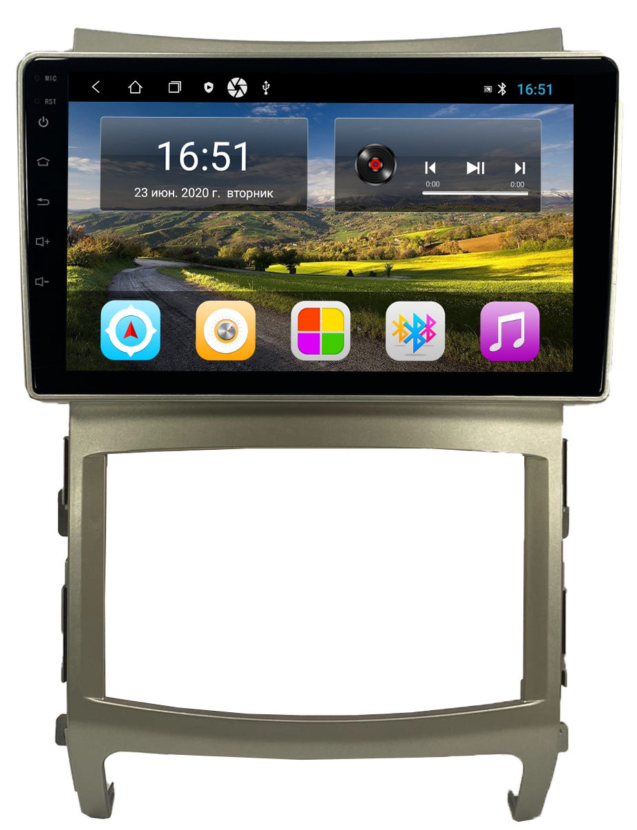 Штатная автомагнитола Zenith Hyundai IX-55 Хендай 2008-2013, Android 12, 2/32GB, планшет /