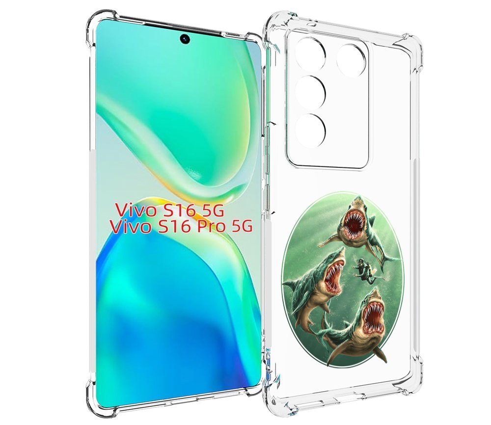 

Чехол MyPads синяя бездна для Vivo S16 5G / S16 Pro 5G / V27 / V27 Pro, Tocco