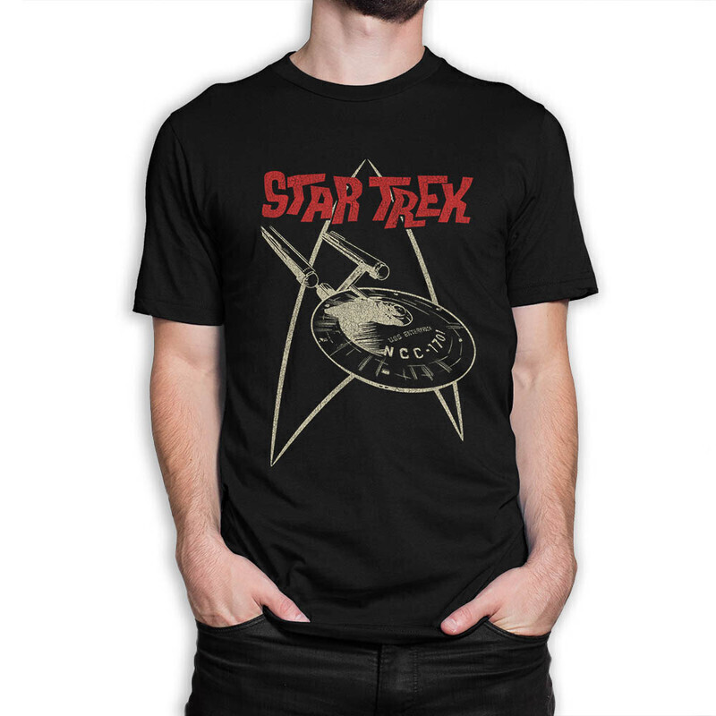 

Футболка мужская Dream Shirts Стар Трек 1000594222 черная S, Стар Трек 1000594222