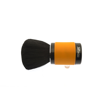 Кисть-сметка Dewal NB001 оранжевая кисть сметка dewal настольная ручка пластик с ёмкостью для талька nb002light purpl