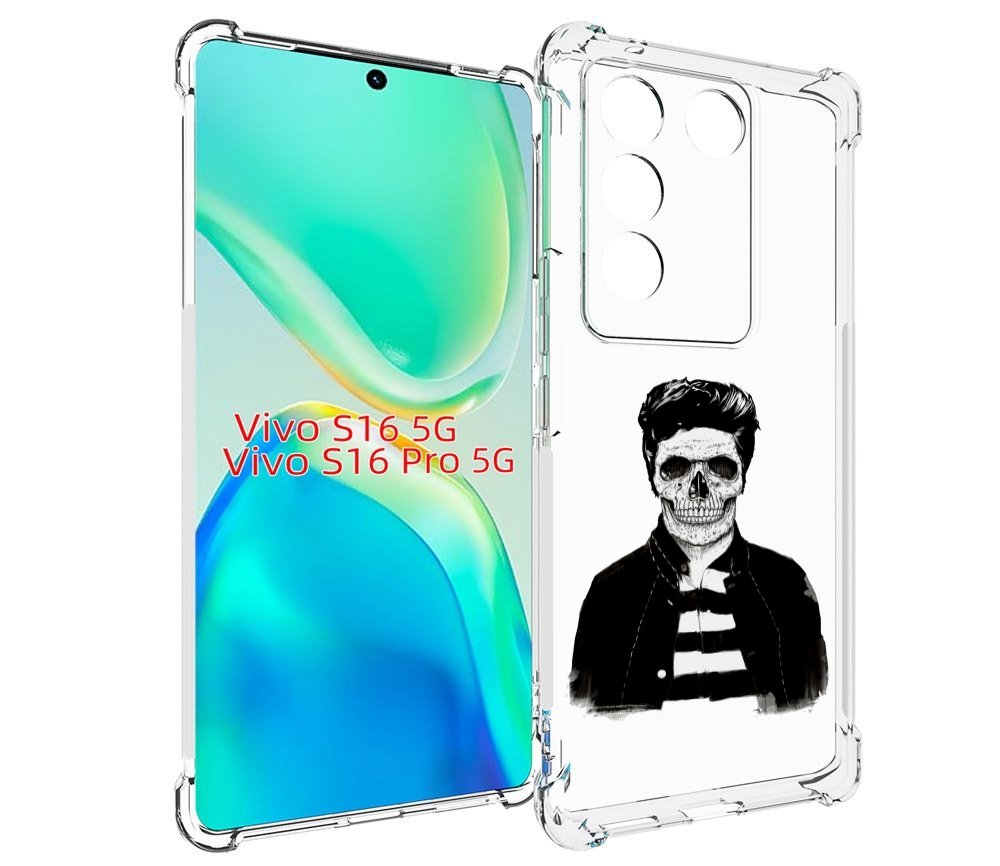 

Чехол MyPads скелет для Vivo S16 5G / S16 Pro 5G / V27 / V27 Pro, Tocco