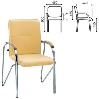 Кресло для приемных Samba V-17