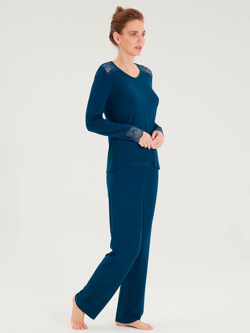 

Пижама женская BlackSpade BS50432 синяя XXL, BS50432