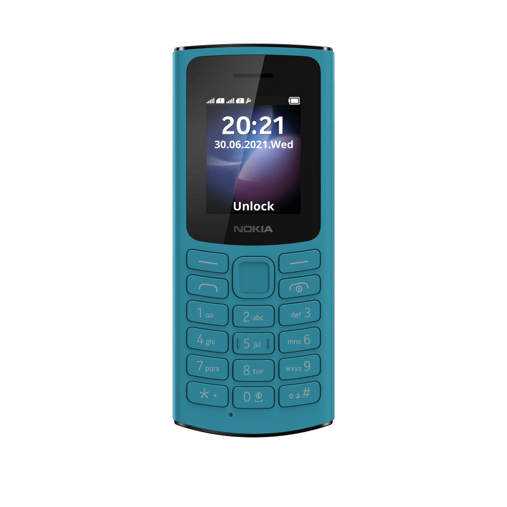 фото Мобильный телефон nokia 105 4g ds blue (ta-1378) (nok-16vegl01a01)