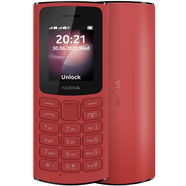 фото Мобильный телефон nokia 105 4g ds red (ta-1378) (nok-16vegr01a01)