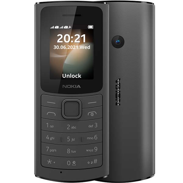 фото Мобильный телефон nokia 110 4g ds black (ta-1386) (nok-16lyrb01a01)