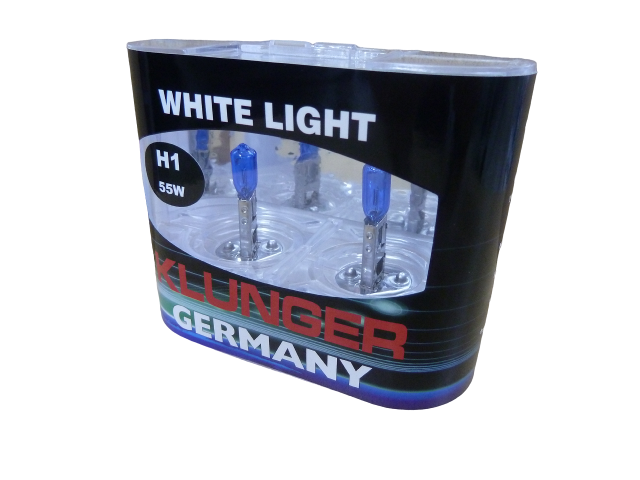 

Галогеновые лампы Klunger H1 55W 12V White Light (белый свет) Long Life, H1 LF