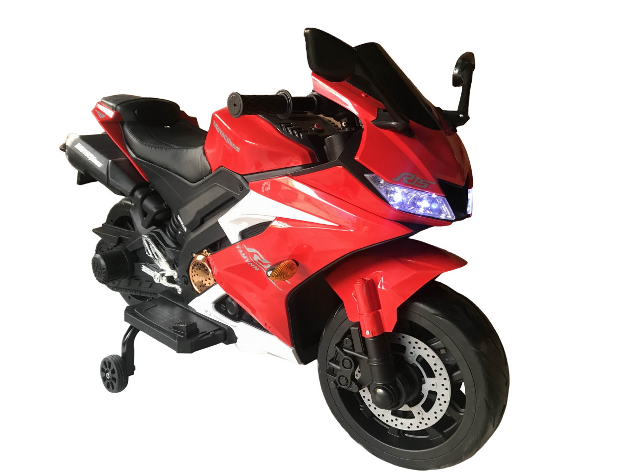 Детский электромотоцикл Yamaha R15 до семи лет Jiajia R15-RED