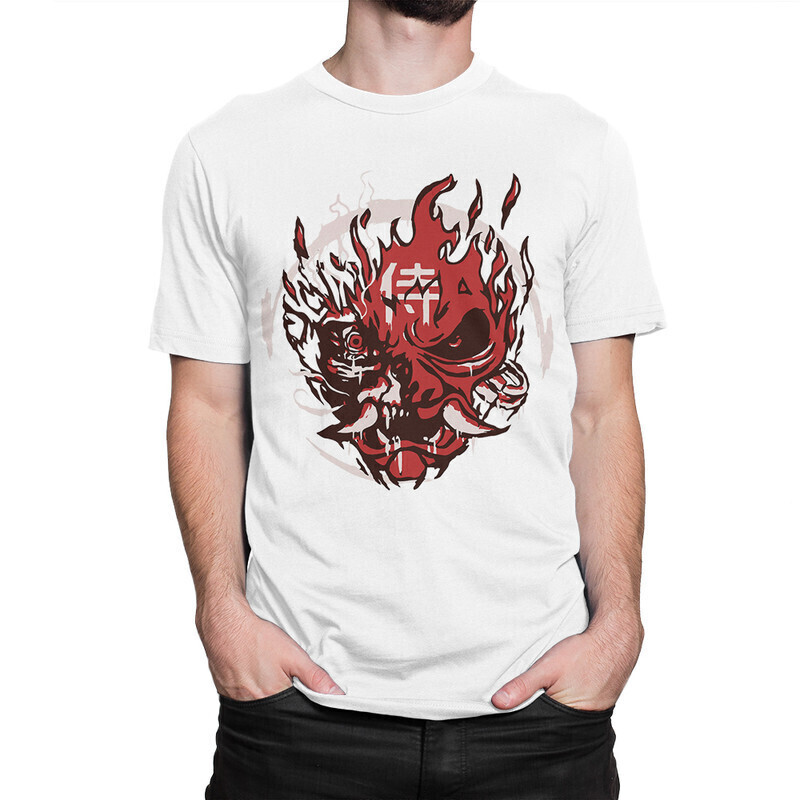 

Футболка мужская Dream Shirts Киберпанк 1000599222 белая XL, Киберпанк 1000599222