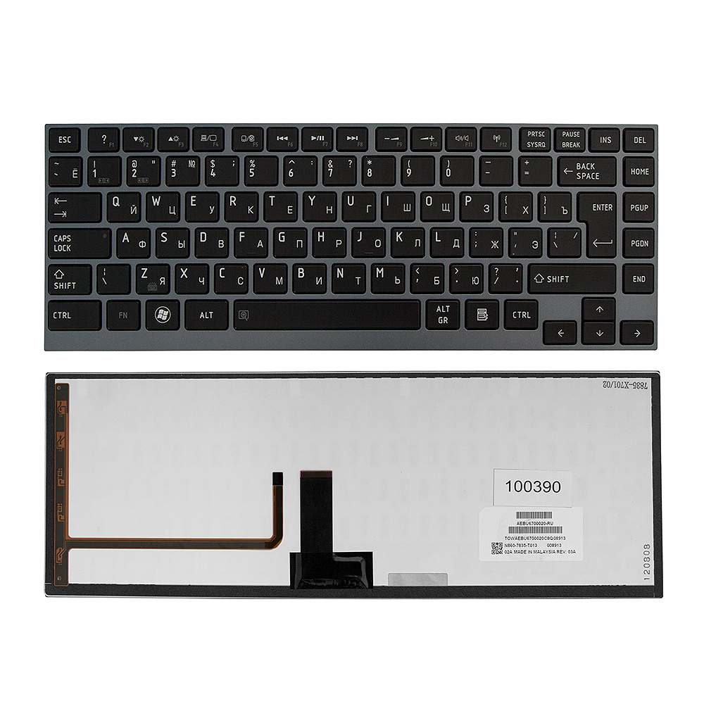 

Клавиатура TopON для ноутбука Toshiba Satellite M800, N860, U800 Series