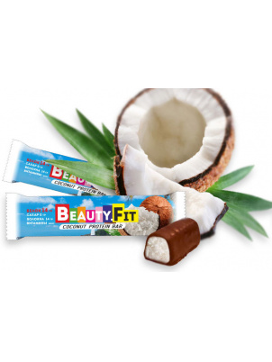 Протеиновые батончики Beauty Fit (Баунти) 60гр Кокос в шоколаде