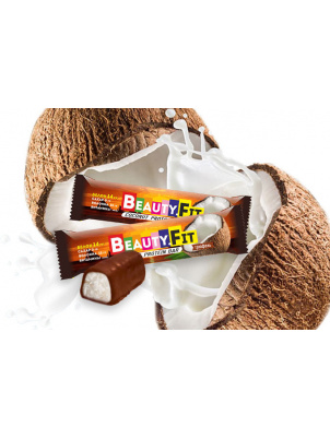 фото Протеиновые батончики beauty fit (баунти) 60гр кокос в шоколаде с трюфелем