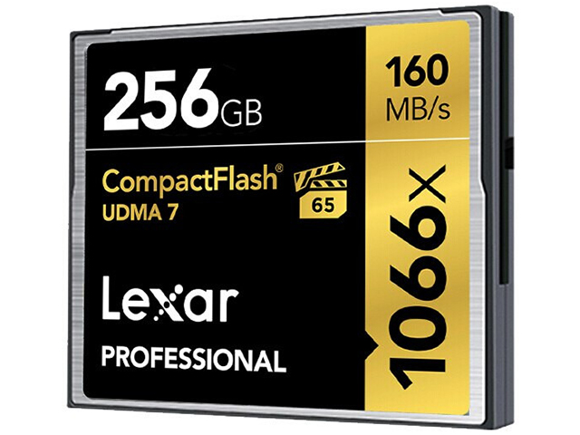 

Карта памяти Lexar Compact Flash 1066x LCF256CRBEU1066, Compact Flash 1066x