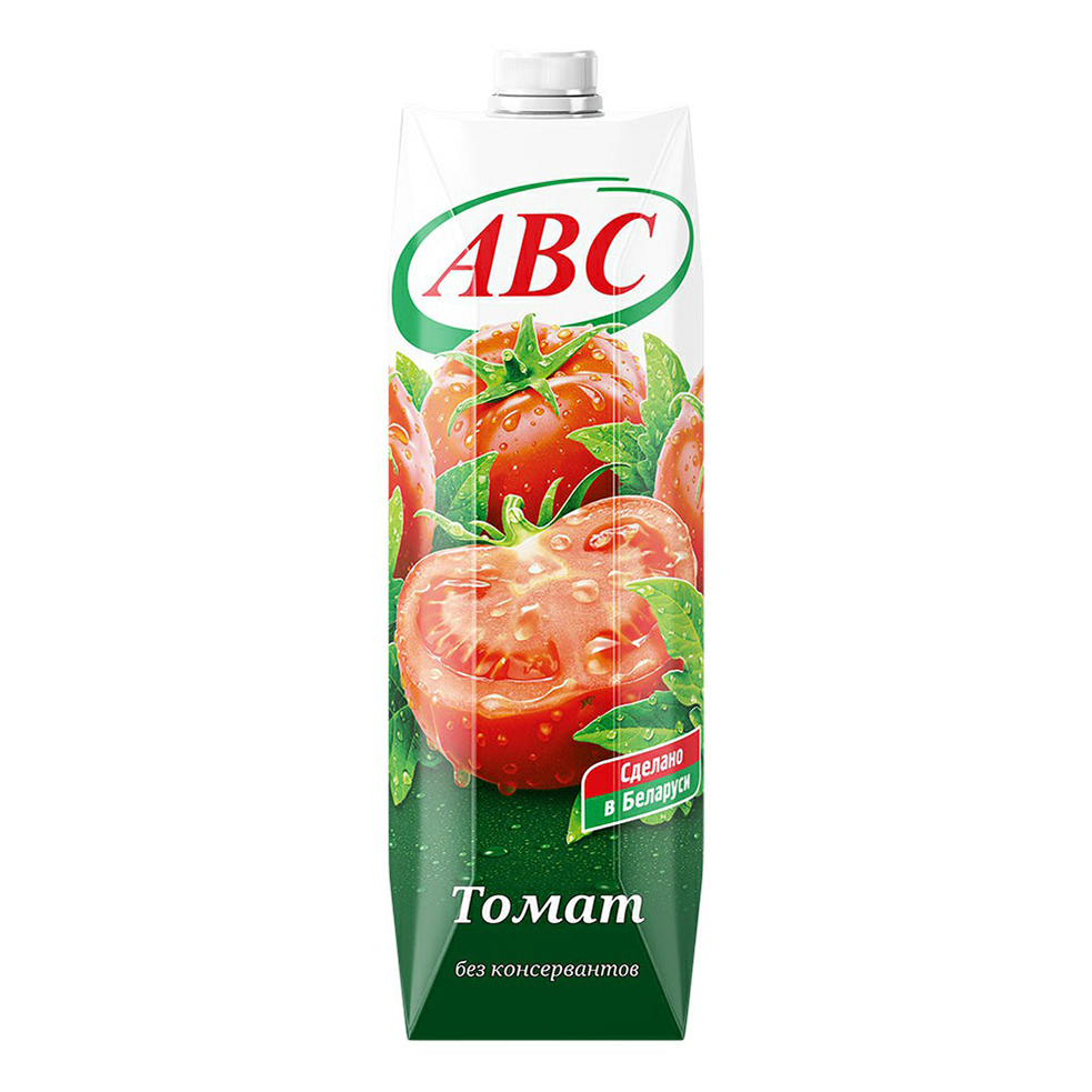 

Сок ABC томатный с мякотью 1 л