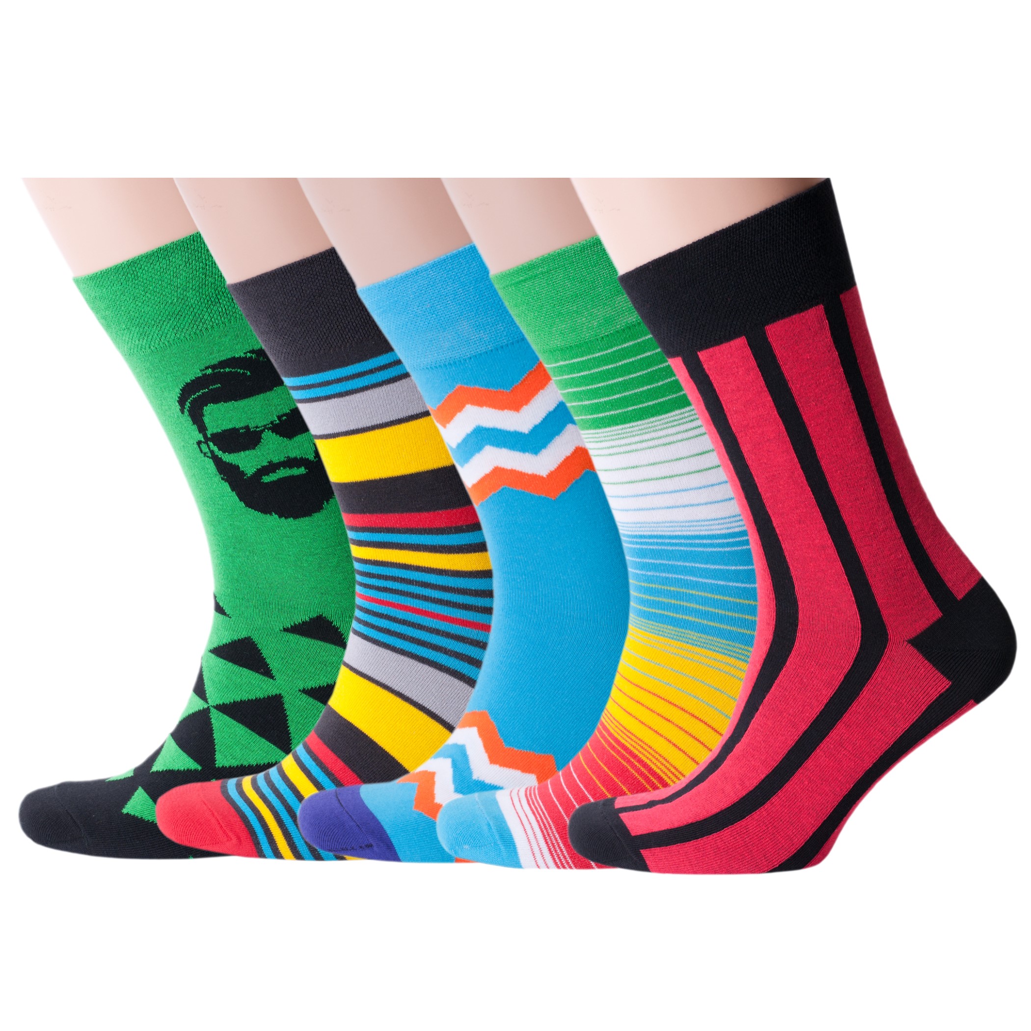 

Набор носков мужской MoscowSocksClub msk-5М-1 разноцветный 25 (38-40), msk-5М-1