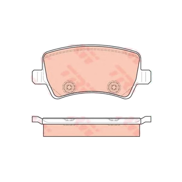 

Колодки тормозные дисковые задние Ford Galaxy II/S-MAX 06>15 Volvo S80 II/V70 II/V70 III 0