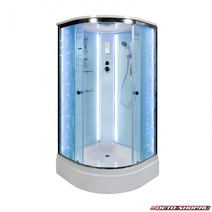 

Душевая кабина Deto EM 2710 LED с led подсветкой
