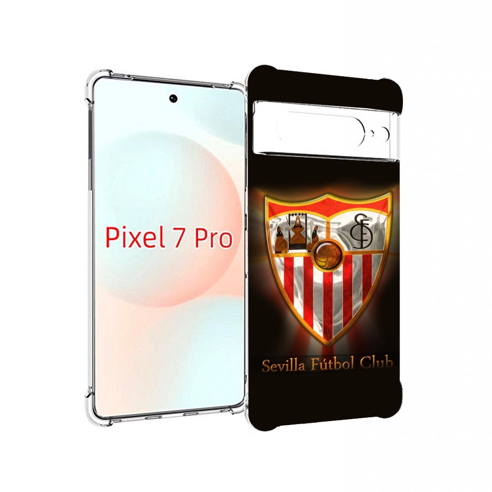 

Чехол Mypads Фк Севилья Испания Мужской Для Google Pixel 7 Pro, Прозрачный, Tocco