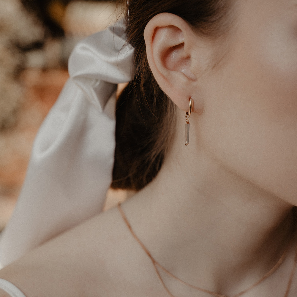 

Серьги женские из золота НАШЕ ЗОЛОТО РЫ2783441, фианит, РЫ2783441