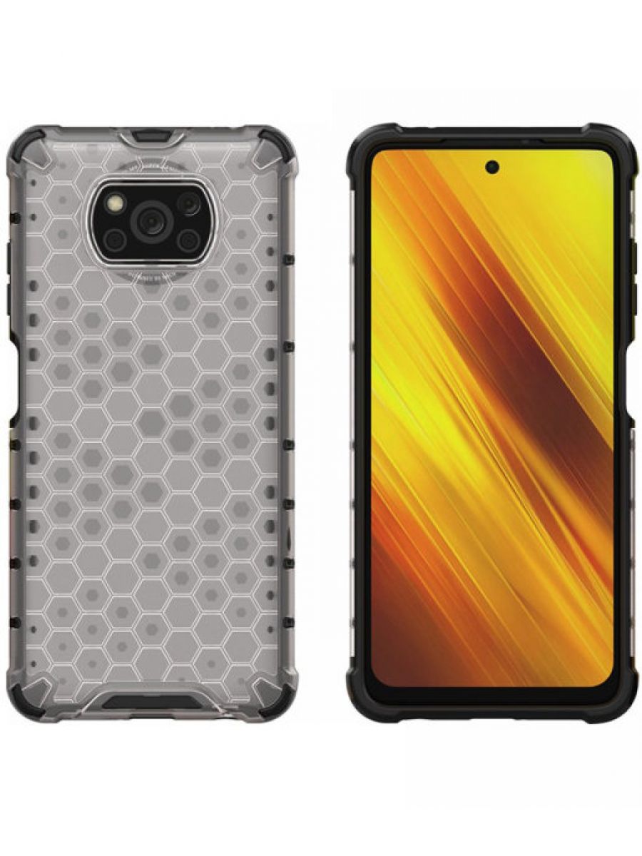 

Brodef Combee Противоударный чехол для Poco X3 Nfc белый