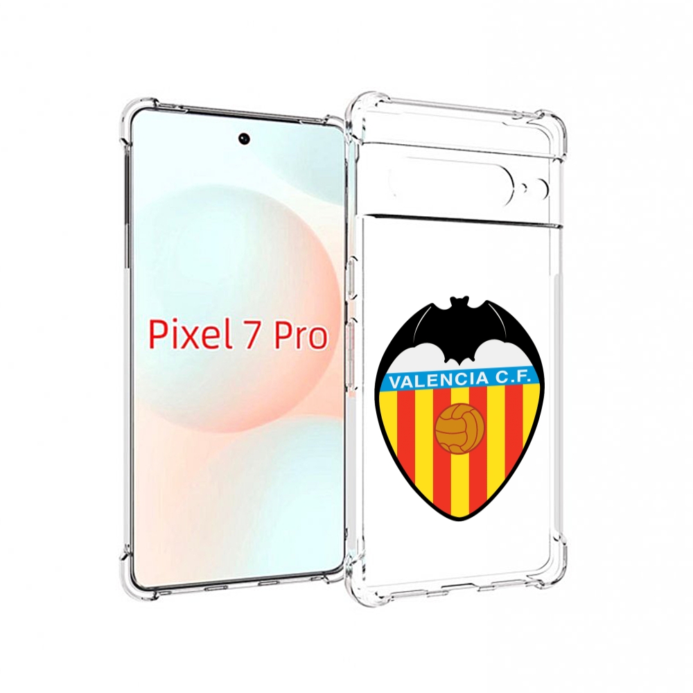 

Чехол Mypads Фк-Валенсия-2 Для Google Pixel 7 Pro, Прозрачный, Tocco