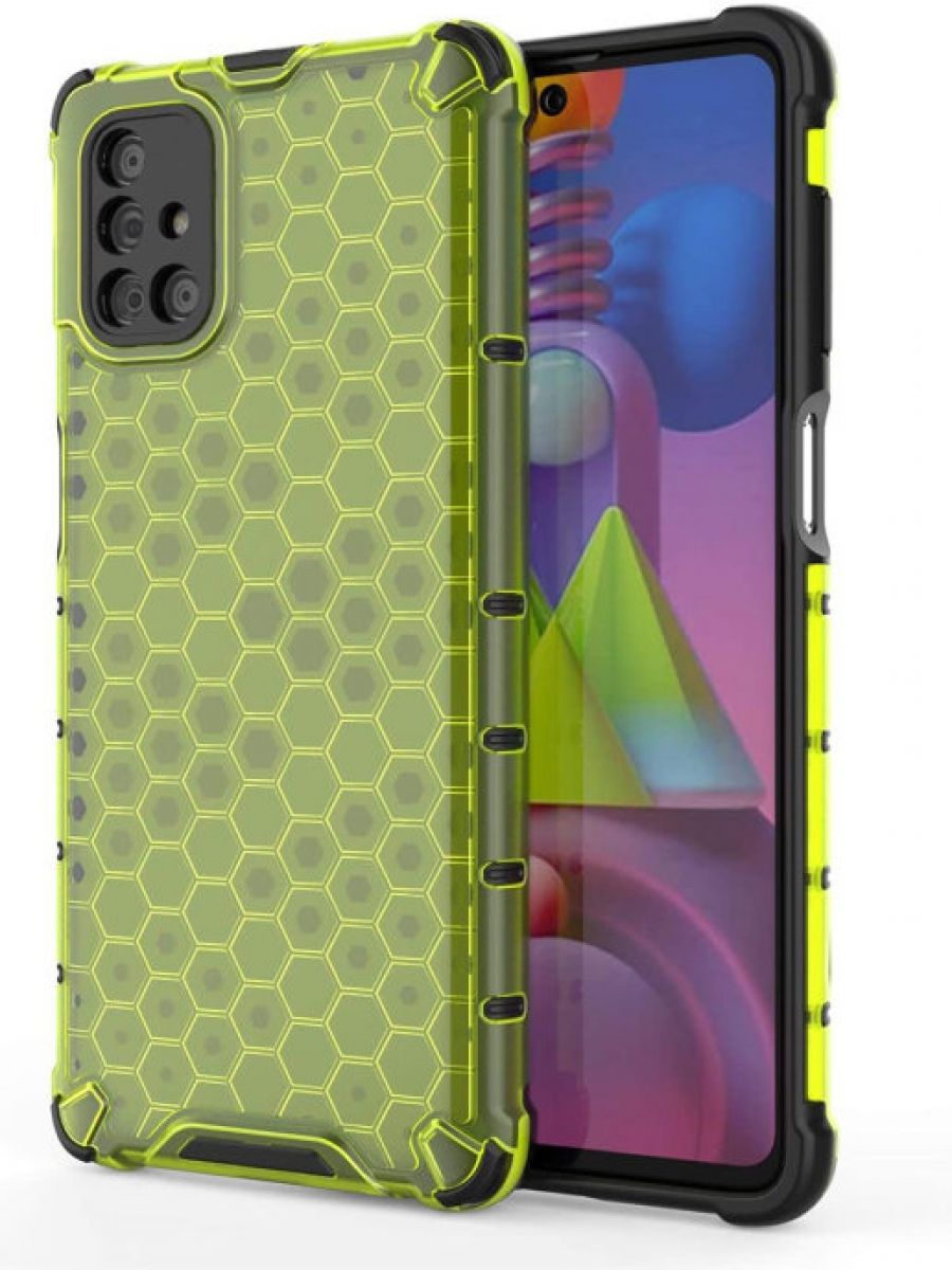 

Brodef Combee Противоударный чехол для Samsung Galaxy M51 зеленый