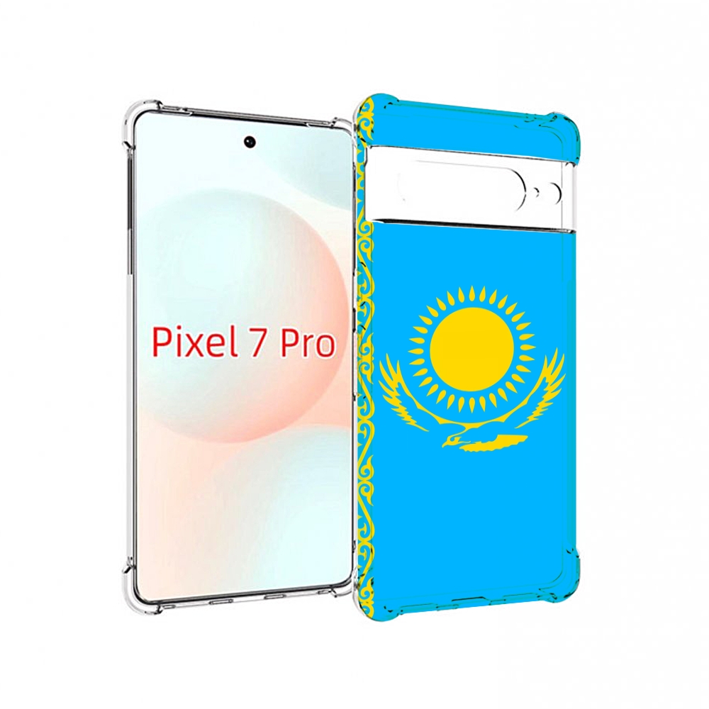 

Чехол Mypads Флаг Казахстана-1 Для Google Pixel 7 Pro, Прозрачный, Tocco