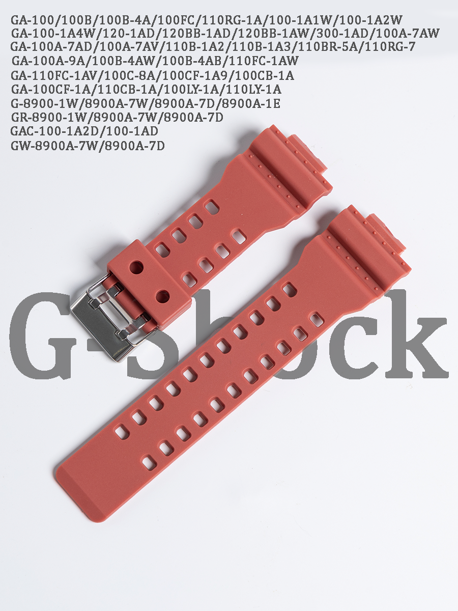 

Ремешок из двух частей унисекс Haspic GA-100 красный, GA-100