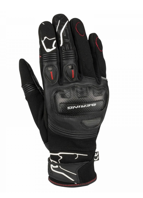 

Перчатки комбинированные Bering CORTEX Black/White T10, Черный;белый, CORTEX