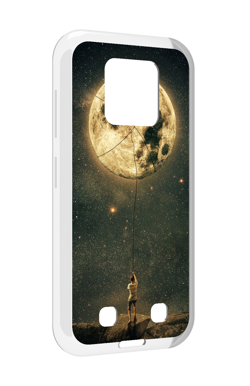 

Чехол MyPads Луна-светит для Oukitel WP18, Прозрачный, Tocco