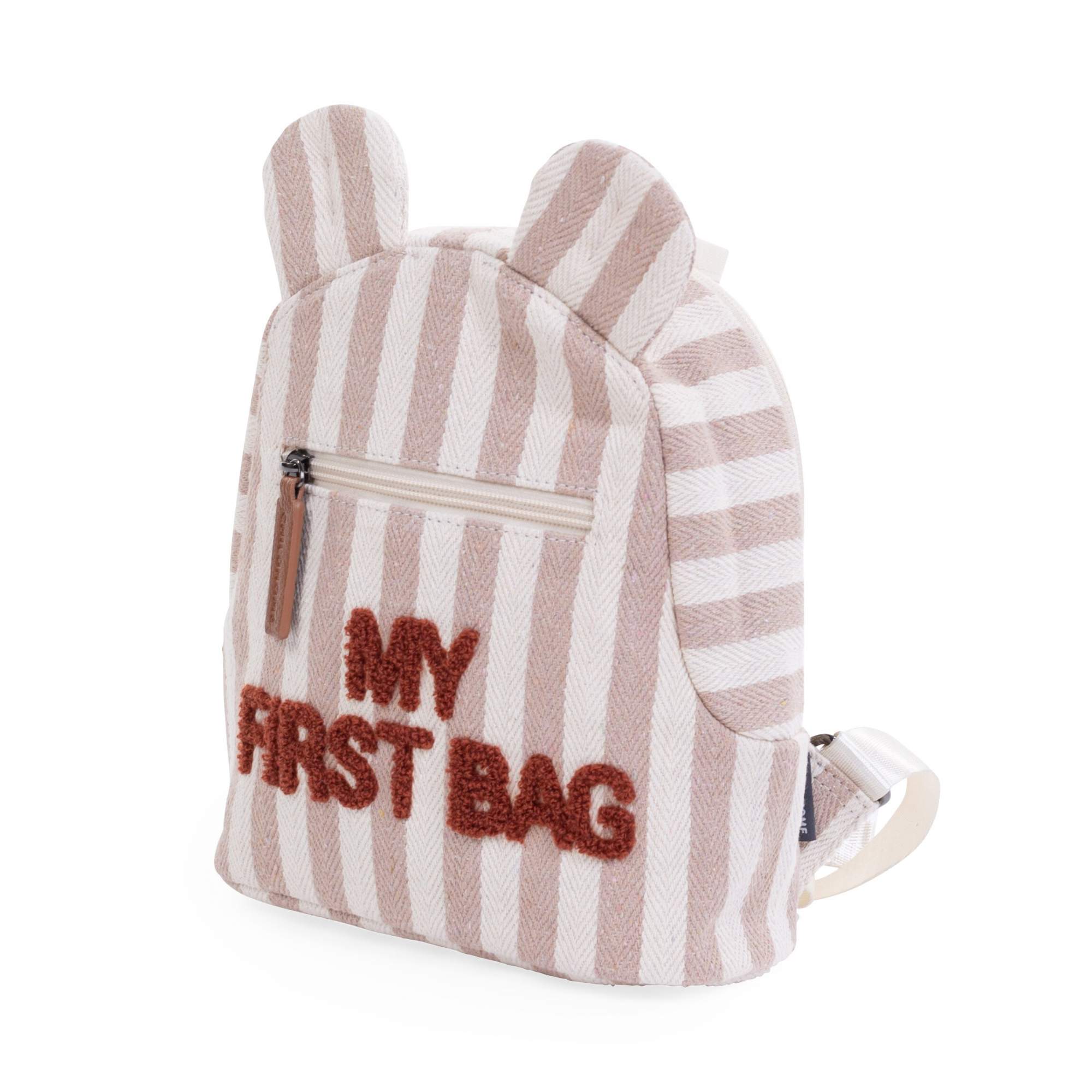 Рюкзак детский для девочек CHILDHOME MY FIRST BAG, розово-белый