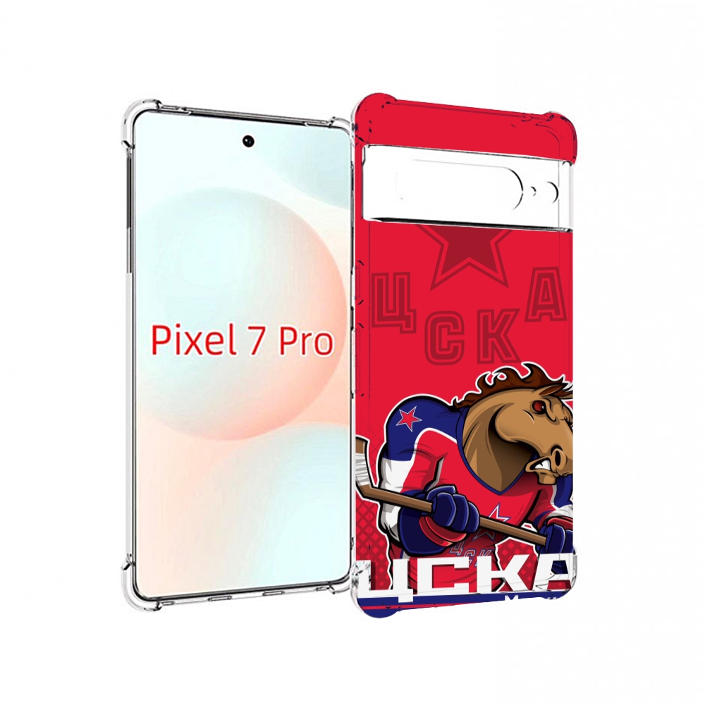 

Чехол Mypads Хк Цска Мужской Для Google Pixel 7 Pro, Прозрачный, Tocco